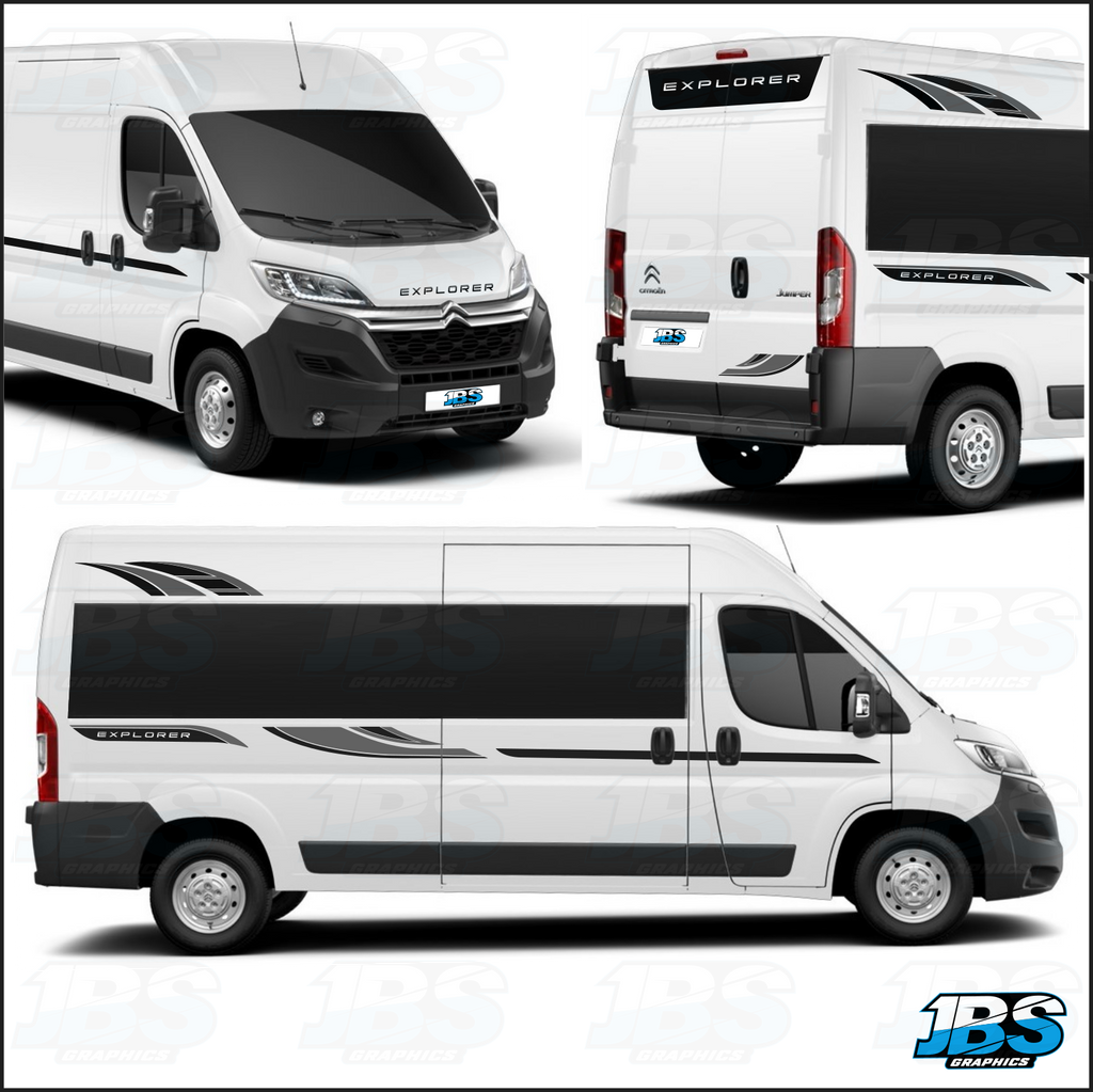 Peugeot Boxer Citroen Relay Fiat Ducato Camper Graphics 09