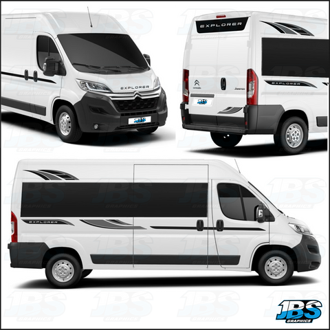 Peugeot Boxer - Citroen Relay - Fiat Ducato Camper Graphics 09