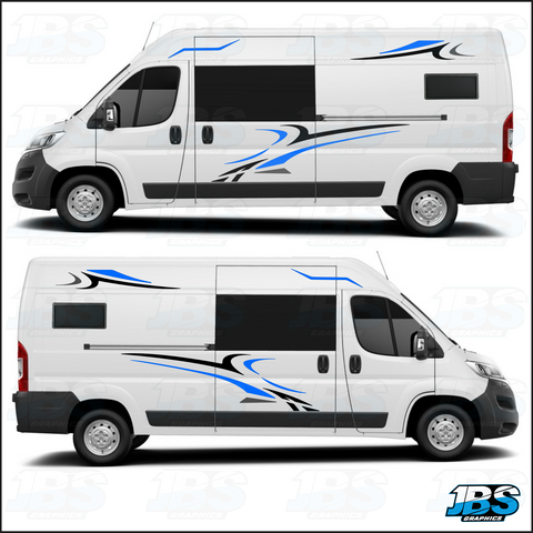 Peugeot Boxer - Citroen Relay - Fiat Ducato Camper Graphics 13