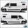 Peugeot Boxer - Citroen Relay - Fiat Ducato CAMPERVAN Decals 29