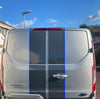 Ford Transit Custom Bonnet & Barndoor Stripes (2 Colour)