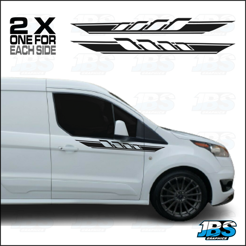 Ford Transit Connect Wing/Door Graphics 06