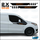 Ford Transit Connect Chequered Wing/Door Graphics 07