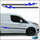 Ford Transit Connect Racing Chequered Stripes Graphics 11