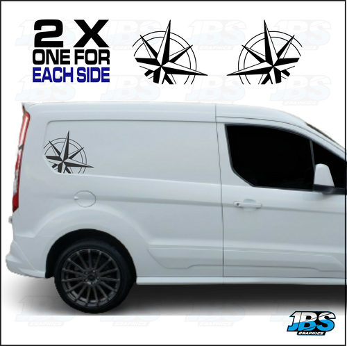 Ford Transit Connect Compass Navigation Decals 16