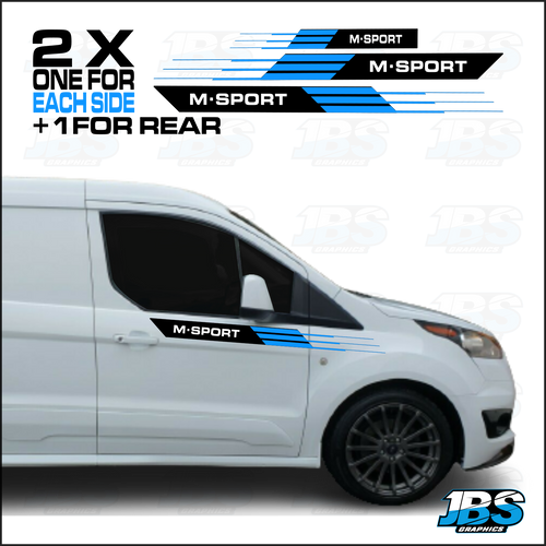 Ford Transit Connect M-SPORT STYLE Wing/Door Graphics 02