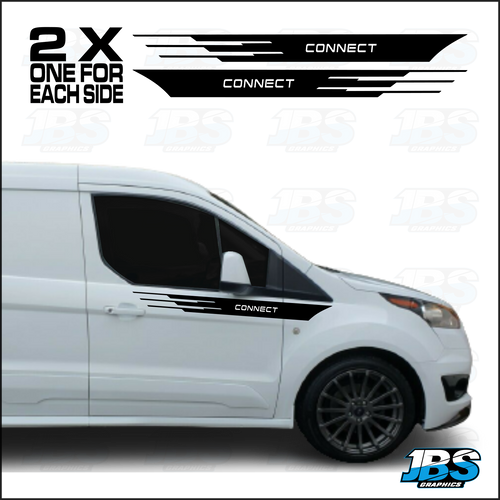 Ford Transit Connect Wing/Door Graphics 03