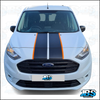 Ford Transit Connect Bonnet Stripes Graphics 05