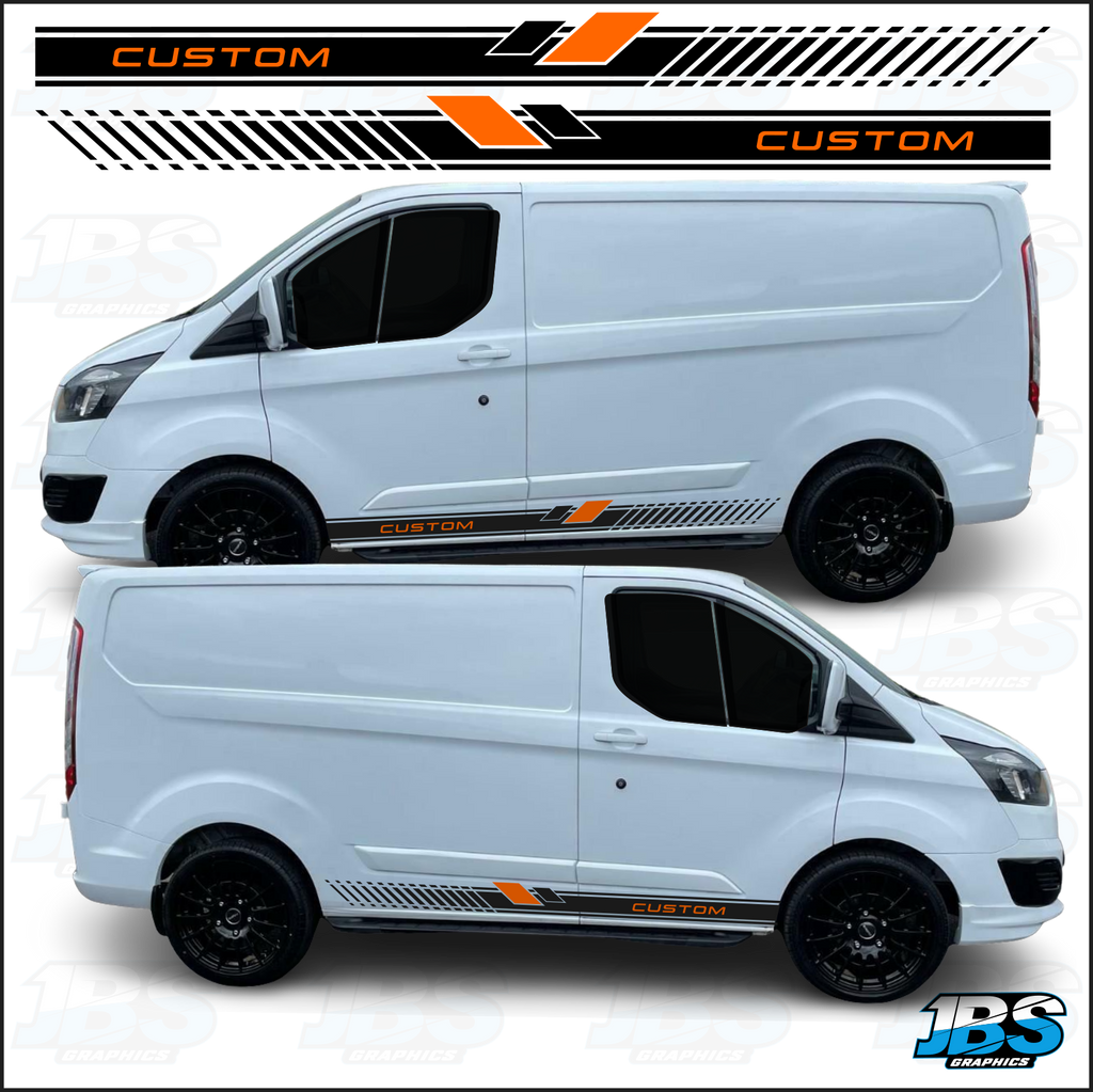 Ford Transit Custom Sport Stripes SET 18