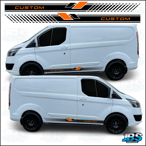 Ford Transit Custom Sport Stripes SET 18