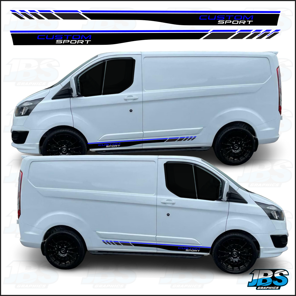 Ford Transit Custom Sport Stripes SET 19