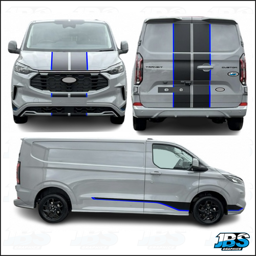 Ford Transit Custom MKII Graphics Kit 01
