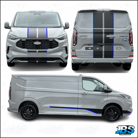 Ford Transit Custom MKII Graphics Kit 01