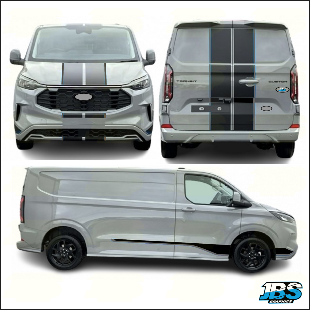 Ford Transit Custom MKII Graphics Kit 01