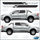 Ford Ranger F-150 Hexagon Side Stripes SET 09