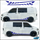 VW Volkswagen T5 or T6  Chequered Stripes Graphics SET 23