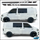 VW Volkswagen T5 or T6 Stripes Graphics SET 25