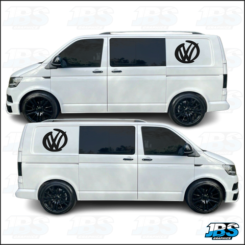 VW Volkswagen T5 T6 LOGO Decals SET 27