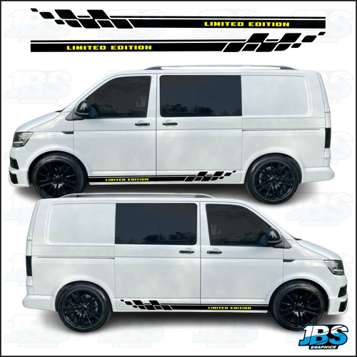 VW Volkswagen T5 or T6  Limited Edition Stripes Graphics SET 26