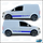 VW Volkswagon Caddy Chequered Sport Side Stripes #1