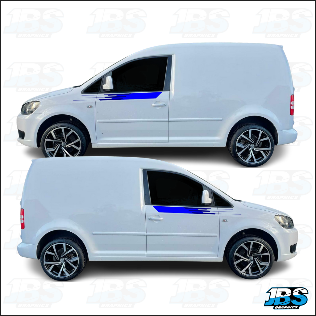 VW Volkswagon Caddy Sport Door Graphics #13