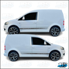 VW Volkswagon Caddy Sport Side Stripes #15