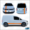 VW Volkswagon Caddy Stripes Graphics KIT #6