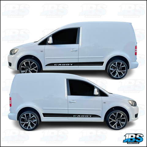 VW Volkswagon Caddy Sport Graphics Stripes #9