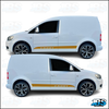 VW Volkswagon Caddy Sport Graphics Stripes #9