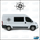 Camper Van Motorhome Compass Navigation Decal 11