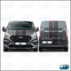 Ford Transit Custom Bonnet & Barndoor Stripes (2 Colour)
