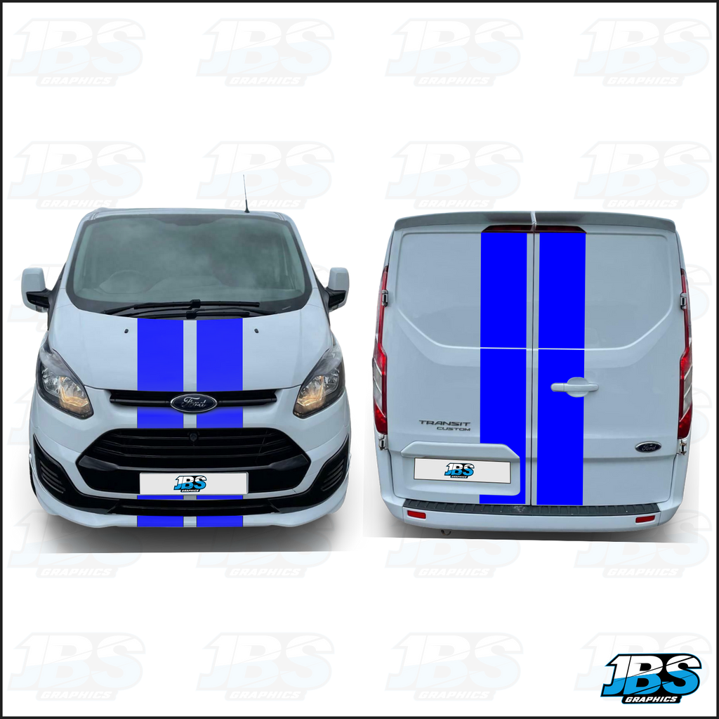 Ford Transit Custom Barndoor Stripes (1 Colour) #2