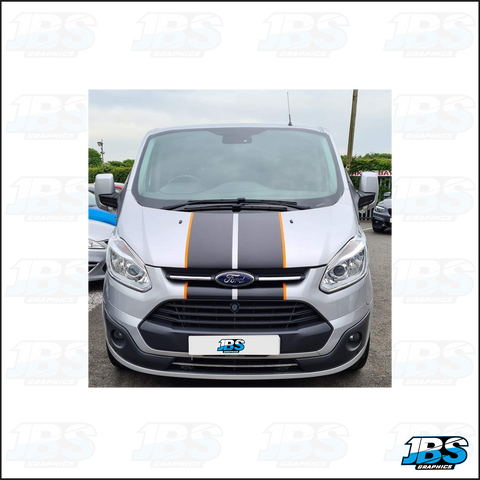 Ford Transit Custom Bonnet Stripes