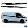 Ford Transit Custom Camper Mountains Side Graphics KIT 12