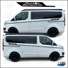 Ford Transit Custom Camper Mountain Edition Side Graphics Stripes 03