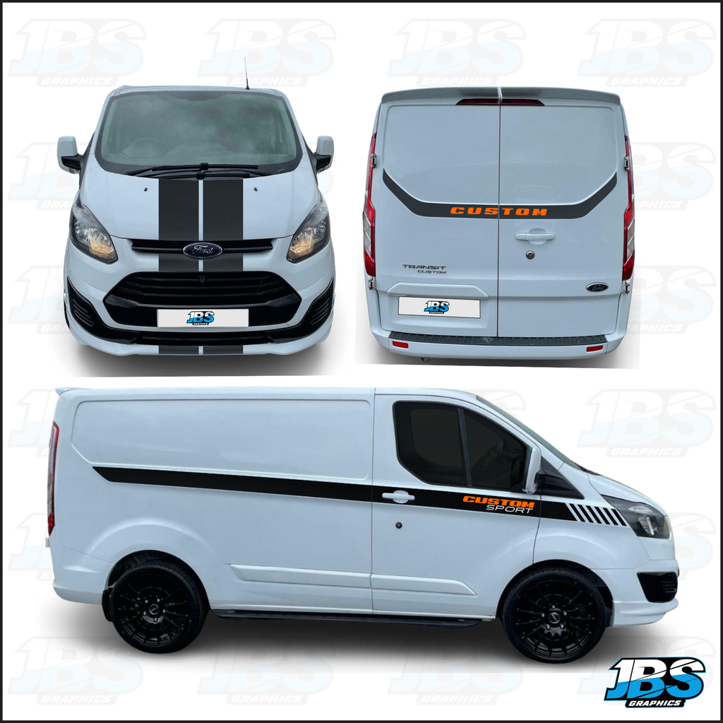 Ford Transit Custom Sport Bonnet, Rear & Sides KIT 02