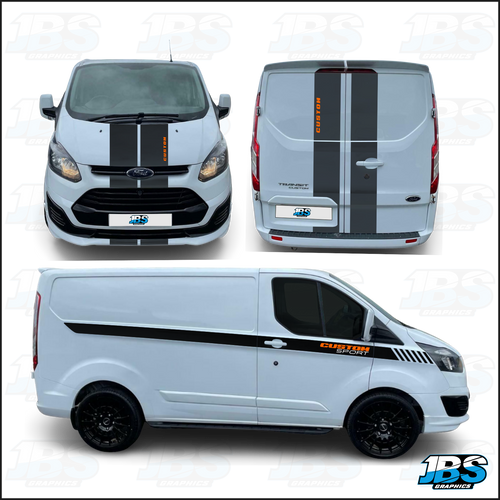 Ford Transit Custom Sport Bonnet, Rear Barn Door & Sides KIT 03