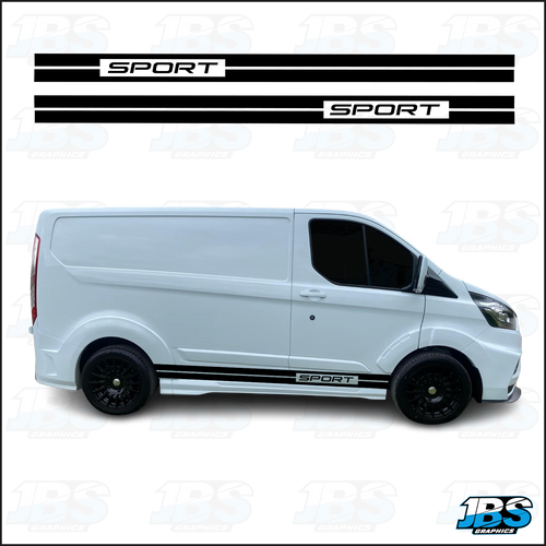 Ford Transit Custom SPORT Stripes Set 09