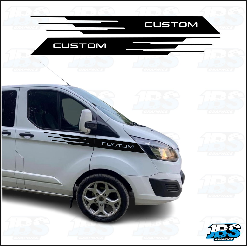 Ford Transit Custom Wing Stripes 01