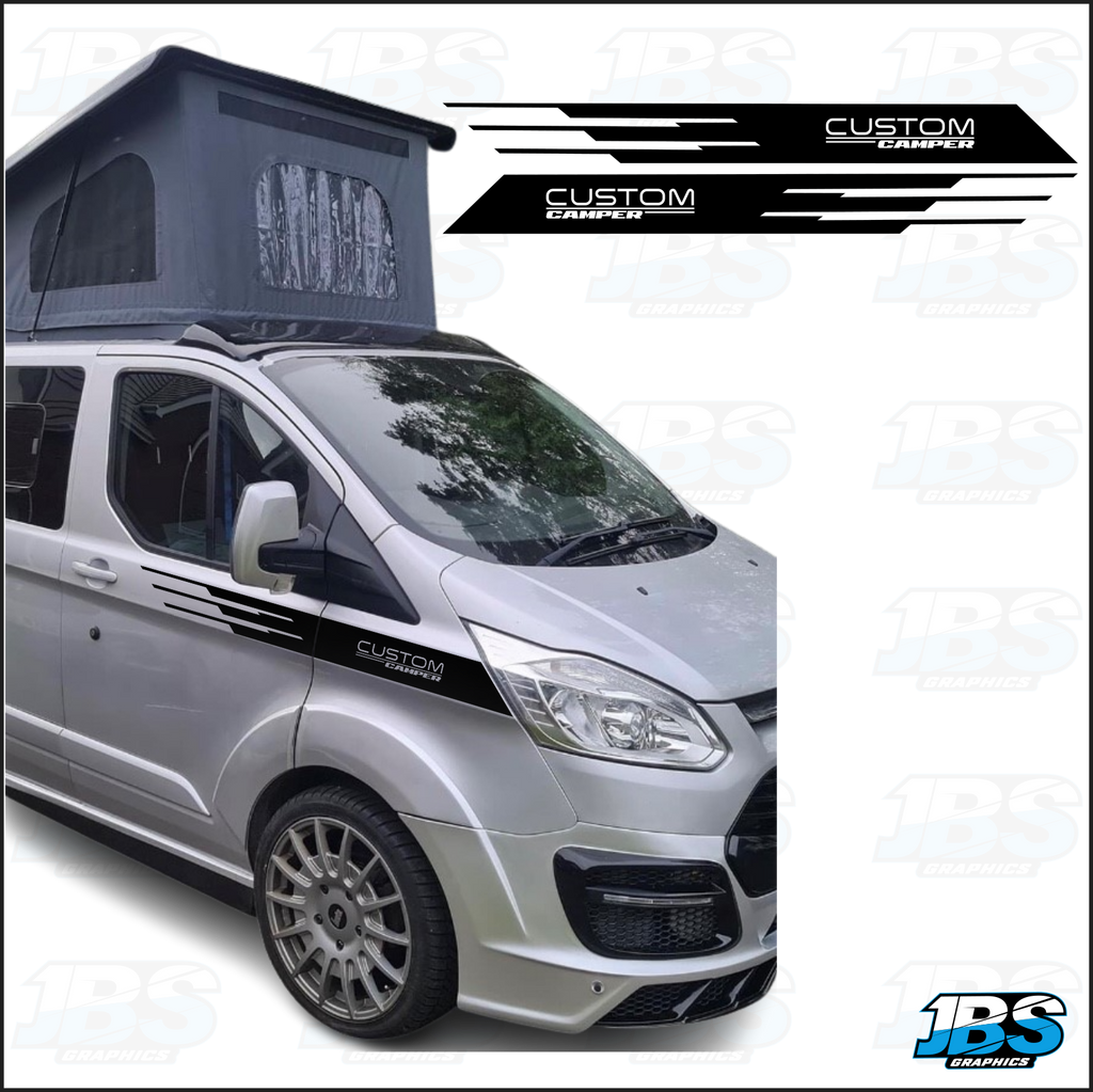 Ford Transit Custom Camper Wing Stripes 9