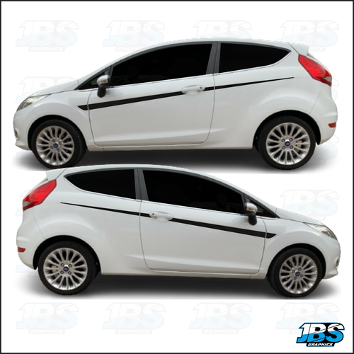 Ford Fiesta Mk7 Side Graphics #1