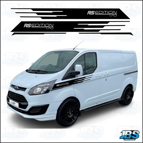 Ford Transit Custom RS EDITION 170 Wing Stripes SET