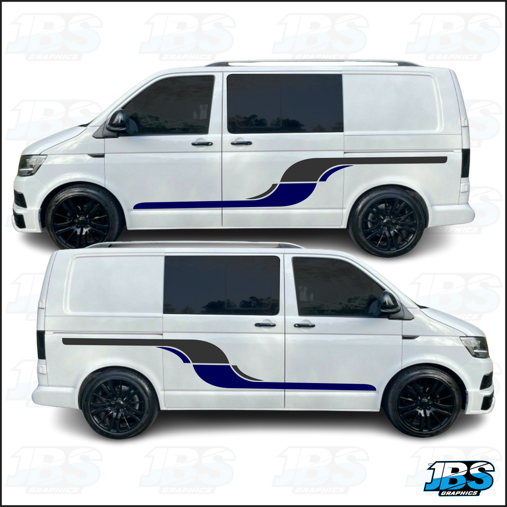 VW Volkswagen T5 or T6 TRANSPORTER Camper Graphics KIT 13 – JBS Graphics