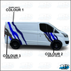 Ford Transit Custom TIGER Stripes Graphics KIT