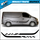 Renault Trafic Chequered Side Graphics Stripes 02