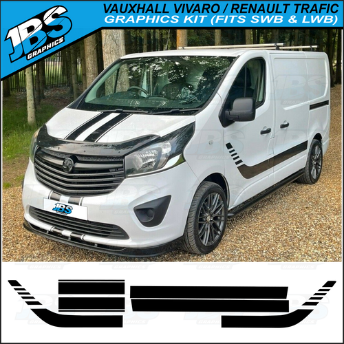 Vauxhall Vivaro / Opel Vinyl Graphics Stripes 01