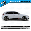 Audi A3 Sport S-Line Side Stripes Decals 01
