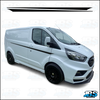 Ford Transit Custom Side Stripes 21