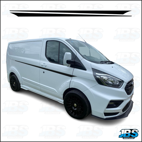 Ford Transit Custom Side Stripes 21