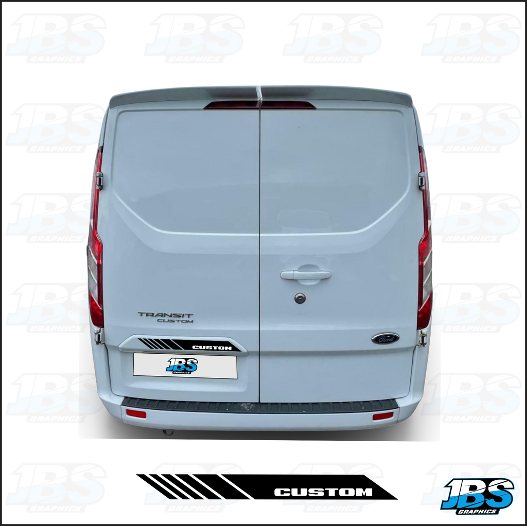 Ford Transit Custom Rear Stripe 09